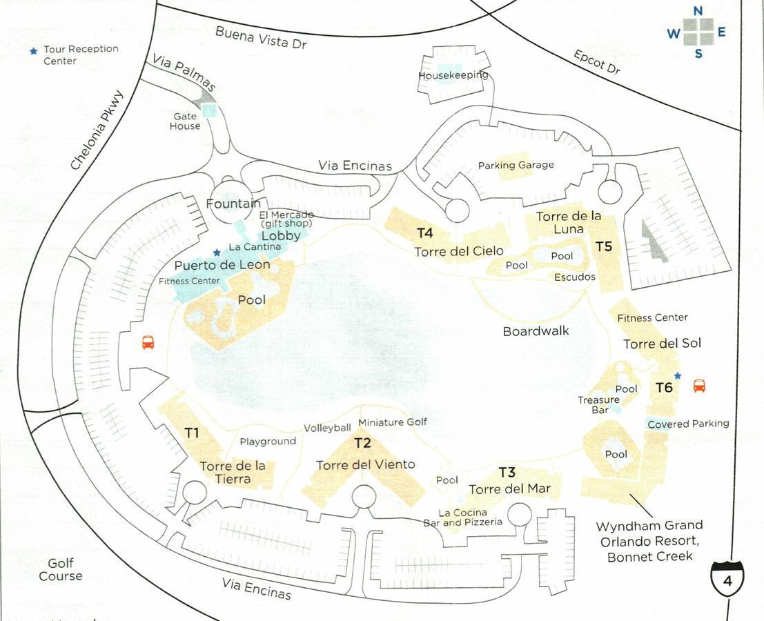 Hotel Club Wyndham Bonnet Creek Lake Buena Vista Exterior foto